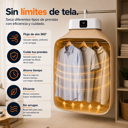 Secadora Ropa Portatil